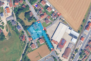 Bild vergr&ouml;&szlig;ern: Sperrung Forchheimer Stra&szlig;e