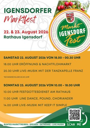 Bild vergr&ouml;&szlig;ern: Plakat Marktfest 2026