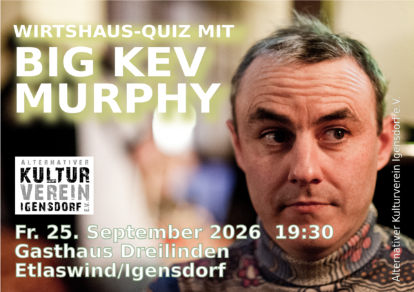 Bild vergr&ouml;&szlig;ern: Wirtshaus Quiz September 2026