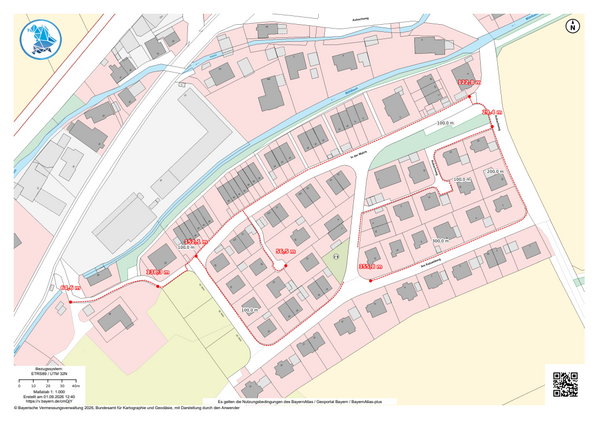 Bild vergr&ouml;&szlig;ern: Lageplan Glasfaserausbau Mitteldorf