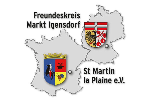 Bild vergrößern: Logo Freundeskreis Markt Igensdorf St. Martin la Plaine